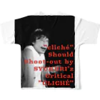 ユーシンのSyukuri o cliché All-Over Print T-Shirt :back