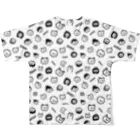 maruuunのuuunフルグラフィック All-Over Print T-Shirt :back