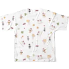 えりちゃんのむしむしTシャツ All-Over Print T-Shirt :back