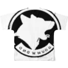 光学大佐　公式サイト【Bound  wolf company】の【公式】BOUND　WOLF　COMPANY　ロゴ入りグッズ All-Over Print T-Shirt :back