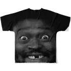 876_slangのsugar minott BIG Tシャツ All-Over Print T-Shirt :back