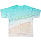 dizzyのBeachy 🌊 All-Over Print T-Shirt :back