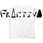 FractivaのF:Fractiva フルグラフィックTシャツの背面