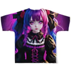 nekotama0224のGothic Lolita girl All-Over Print T-Shirt :back