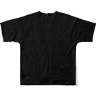 oba:obaのメンダコ線画 All-Over Print T-Shirt :back