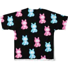 イソ(ベ)マスヲのほねくま All-Over Print T-Shirt :back