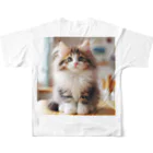 Creation CATのゴージャスCAT All-Over Print T-Shirt :back