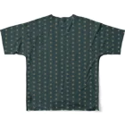 みのじのダンゴムシドット All-Over Print T-Shirt :back