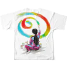 心の森ミュージアム　遊童館の未来を描く All-Over Print T-Shirt :back