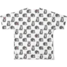 猫と釣り人のNEKO_FB_5 All-Over Print T-Shirt :back