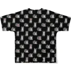 猫と釣り人のNEKO_FB_5K All-Over Print T-Shirt :back