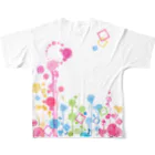 Canon3Rのカラフルペイント2(両面) All-Over Print T-Shirt :back