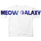 MEOW GALAXYのmeow wars フルグラフィックTシャツの背面