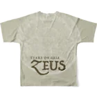 etc ProjectのT.O.G ZEUS All-Over Print T-Shirt :back