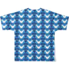 TOWA & KENJIのmonogram All-Over Print T-Shirt :back