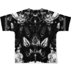 healing-honey(ﾋｰﾘﾝｸﾞﾊﾆｰ)の- HA TSU KO I -「発恋」 All-Over Print T-Shirt :back