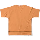 WellbeDesignLabのWELLBE SaunaPants T フルグラフィックTシャツの背面