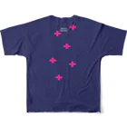 Retriever Laboratoryの英国犬素材A（犬服リメイク用） All-Over Print T-Shirt :back