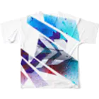 iNvisibleColorsのiNvisibleColors_Graffiti_Full フルグラフィックTシャツの背面