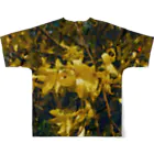 注意散漫の人のVirtual Nature（レンギョウ） フルグラフィックTシャツの背面