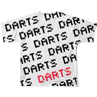 SWEET＆SPICY 【 すいすぱ 】ダーツのDARTS×DARTS（ドット）両面 All-Over Print T-Shirt :back