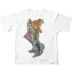 Budsmileee a.k.a Norosiの登竜門 All-Over Print T-Shirt :back