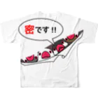 まめるりはことりの密です！フィンチさん【まめるりはことり】 All-Over Print T-Shirt :back