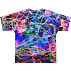 mikoのNO WORDS All-Over Print T-Shirt :back