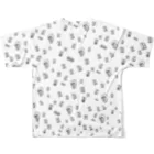 キャニコム 公式ショップの増殖T All-Over Print T-Shirt :back