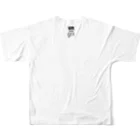 un_grn (月刊アングラ)の<コラボ→CHIHIRO URABE> 35℃ milk: TS フルグラフィックTシャツの背面