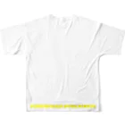 ニトルのASC official Tシャツ フルグラフィックTシャツの背面