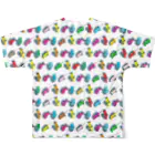 3rd Shunzo's boutique熊猫屋 のPIN All-Over Print T-Shirt :back