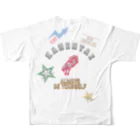 UNIREBORN WORKS ORIGINAL DESGIN SHOPのKANENTAI フルグラフィックTシャツの背面