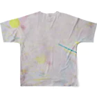 タクオぶのタクオぶ フルグラTシャツ「丑」 All-Over Print T-Shirt :back