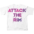 ima1133のATTACK THE RIM フルグラフィックTシャツの背面