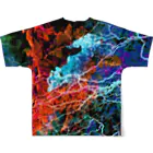 suparnaの氷雪 All-Over Print T-Shirt :back