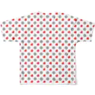 ＩＯＳＴのHeart & IOST WH All-Over Print T-Shirt :back