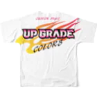 UP GRADE COLORSのアップグレードカラーズ All-Over Print T-Shirt :back
