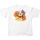 YukkeのxXxX_collage_redshift All-Over Print T-Shirt :back