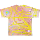 namkhaショップのエネルギーアート 喜び All-Over Print T-Shirt :back