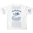 LONESOME TYPE ススのFood Pirate Crew（Navigator） フルグラフィックTシャツの背面