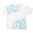 山田理矢のゆらゆら水面 All-Over Print T-Shirt :back