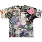 TOKYO STREET STICKERSのグラフィティ#11 All-Over Print T-Shirt :back