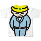 サインズシュウのグッズショップのフルプリント魑魅魍魎 フルグラフィックTシャツの背面