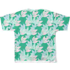 .KOI  の笹sasa All-Over Print T-Shirt :back