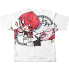 TwinTalesの激ヤバフルグラTシャツB フルグラフィックTシャツの背面