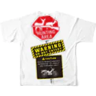 カブヌシ 商會（SUZURI店）のハンティングエリア All-Over Print T-Shirt :back