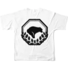 武蔵照陽荘のCrazy dogs T-shirt フルグラフィックTシャツの背面