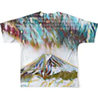 Aimurist のAimu force revolution フウジイサン All-Over Print T-Shirt :back