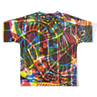 Factory105の3色カオス All-Over Print T-Shirt :back